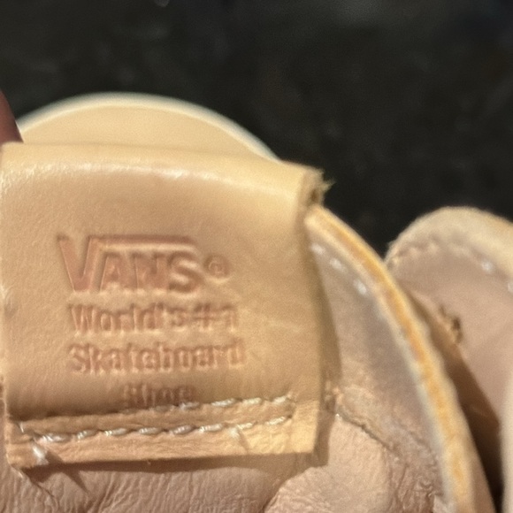 Vans Sk8-Hi Reissue Zip \'Veggie skateboard high top leather shoes sneakers Sz 10 main image 5